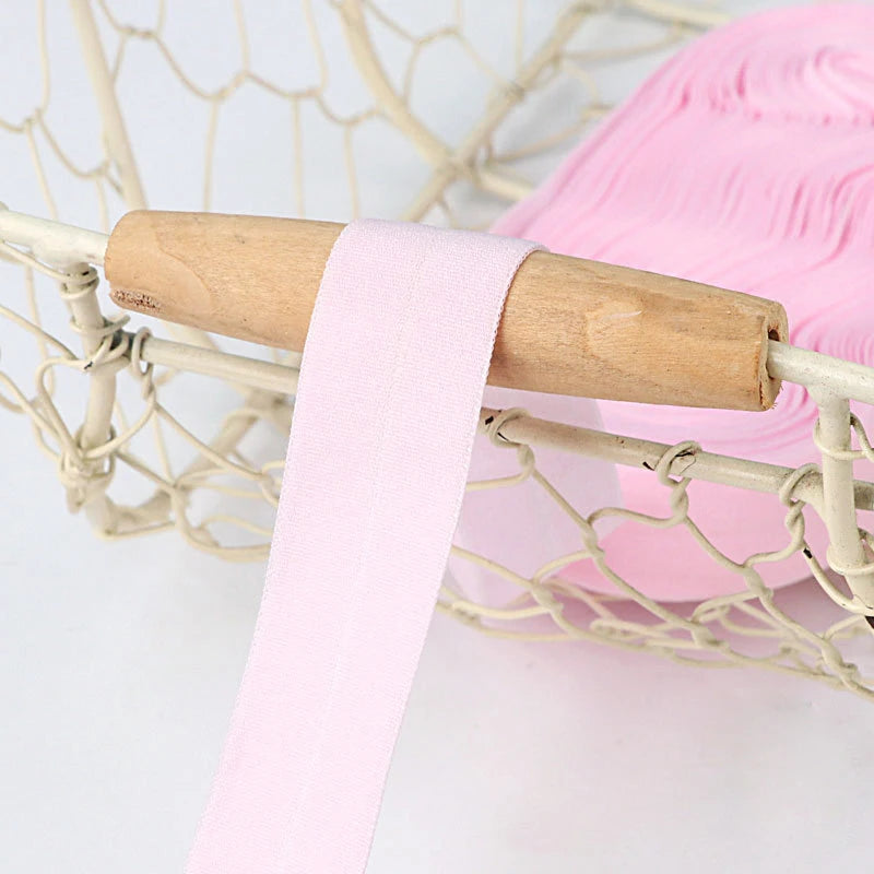 10M 2Cm Edge Sewing Ribbon Elastic Bias Binding Tapes Patchwork Quilting Fold Over Bands For DIY Garment Hem Sleeve Sewing Trims