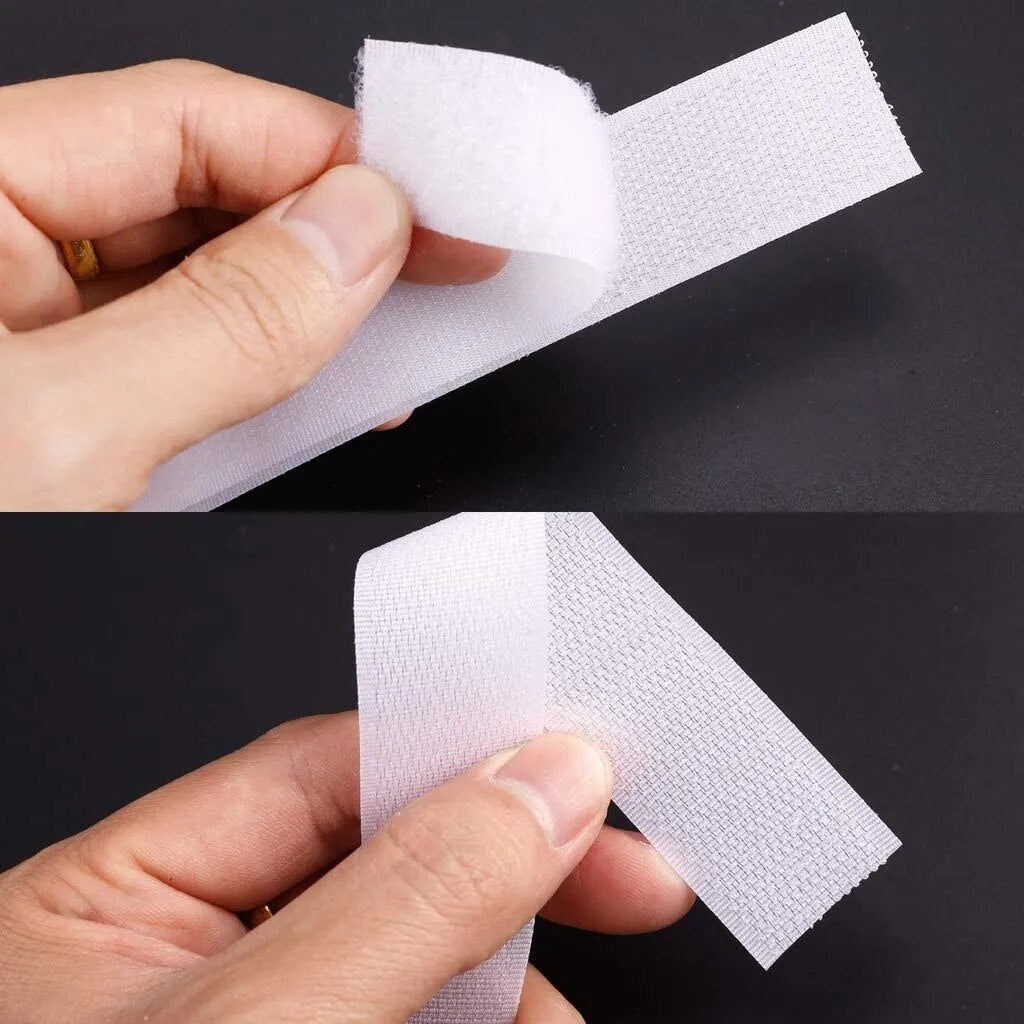 Velcro closures x 5Meters/Lot comes in Black or white