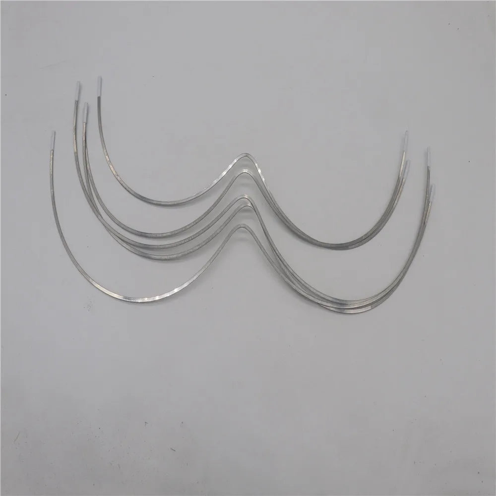 3 Pairs W-Shape Stainless Steel Underwires - Shaping Underwires for Bras & Swimwear