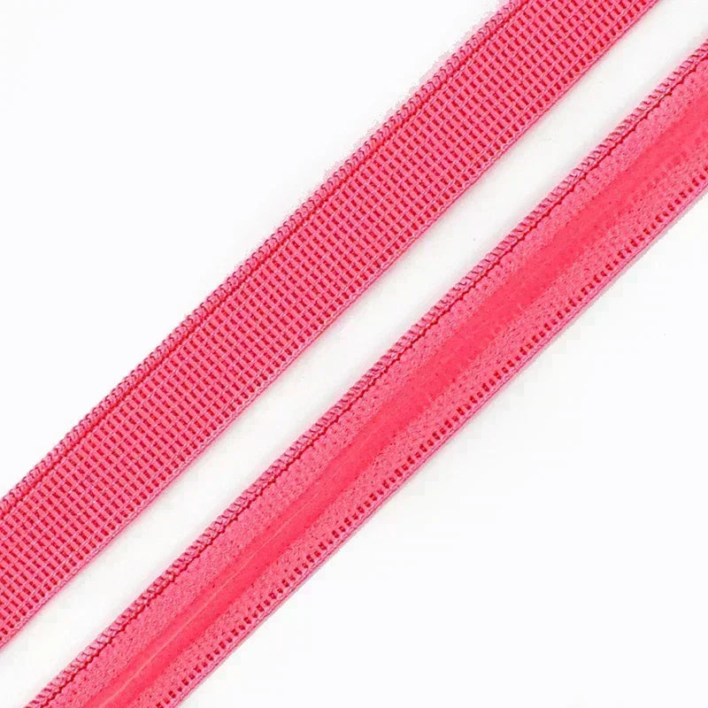 1, 3, 5 or 10 Meters 10mm Bra Strap Elastic with Silicone Non-Slip Strip