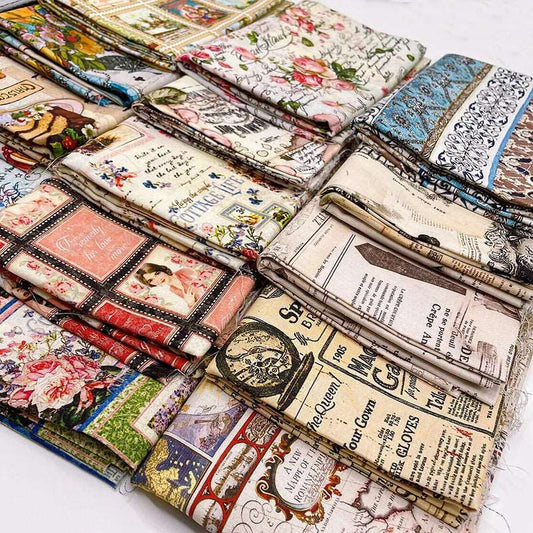 Cotton Printed canvas Fabric 50cm x 110cm