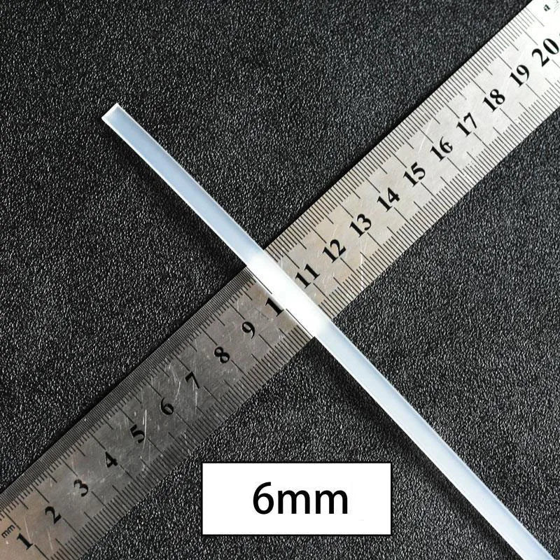 Clear Plastic Corset Boning - Multiple Widths & Lengths (5mm-10mm, 5-20 Yards) for Corsets & Bustiers