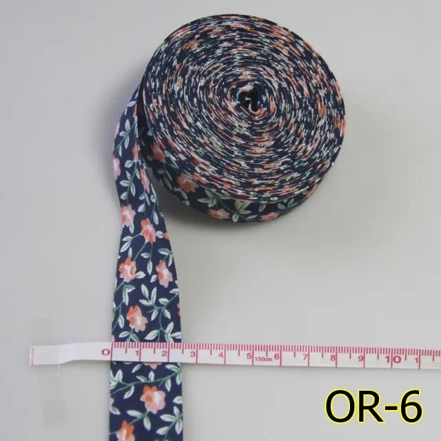 Printed Cotton Bias Binding - 25mm(1") Width / 5meters lot