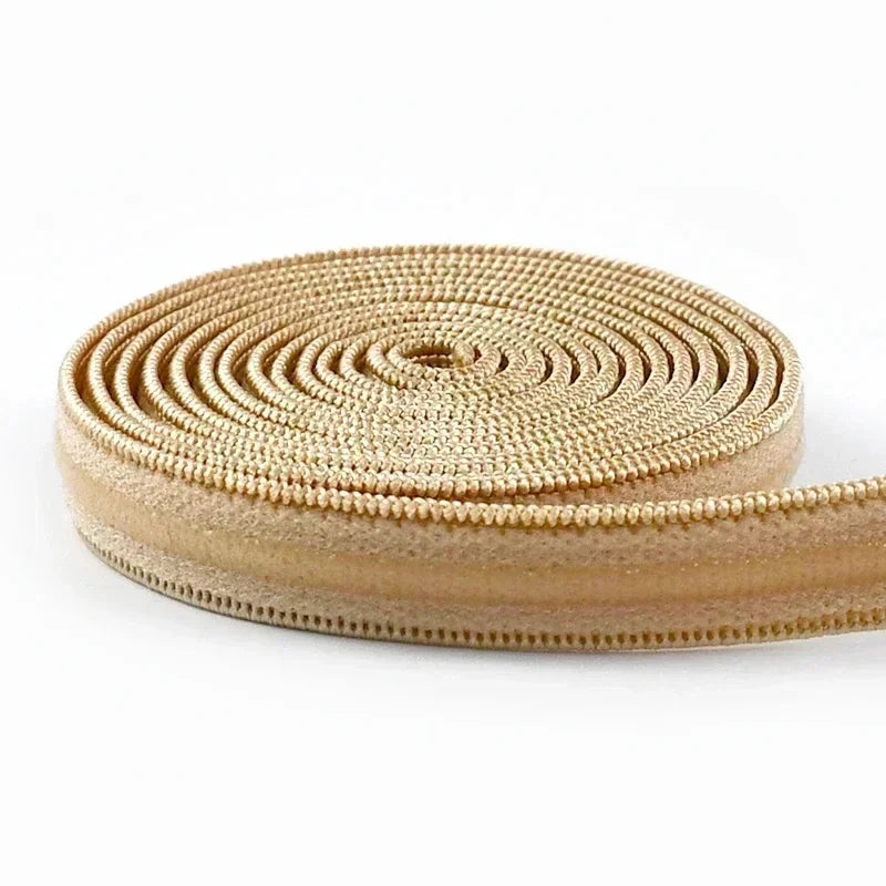 5 or 10 Meters Bra Strap Elastic with Silicone Non-Slip Strip (8-25mm)