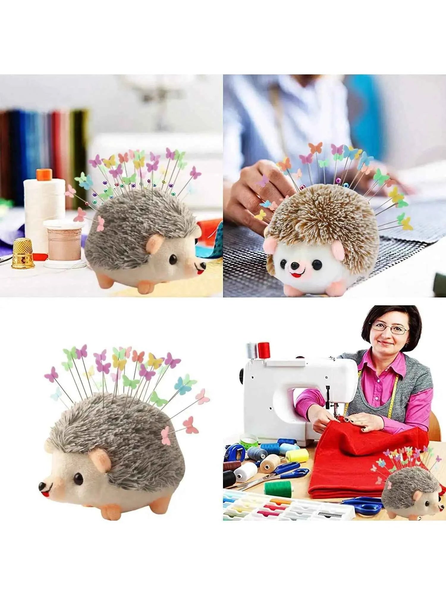 Hedgehog Pin Cushion - Cute Needle Holder for Sewing, Quilting & Embroidery Supplies