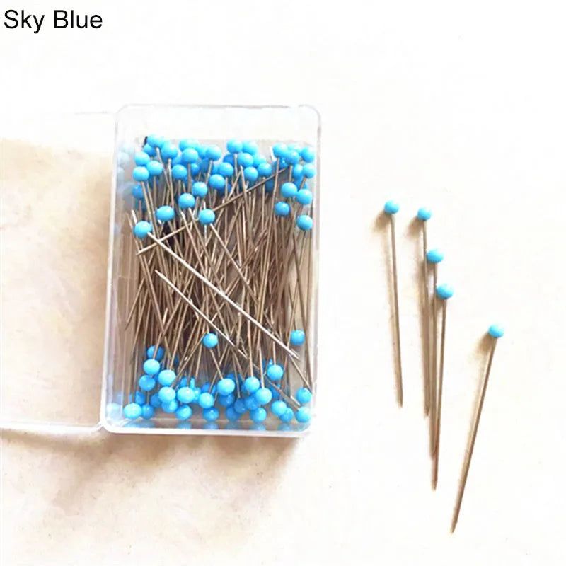Dressmakers Pins  - Glass heads