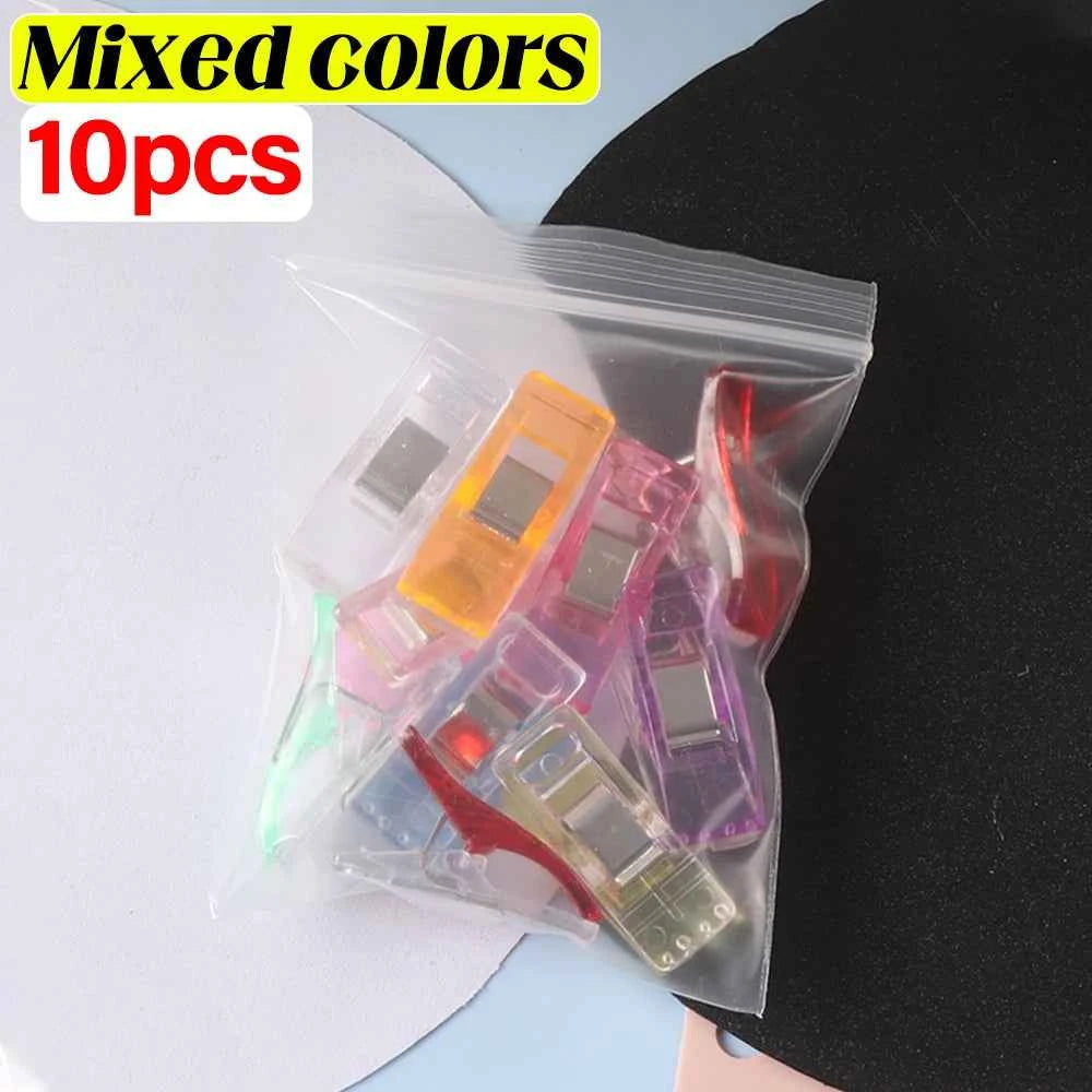Plastic Sewing Clips 50pcs - Strong Wonder Clips for Quilting, Bag Making & Crafts