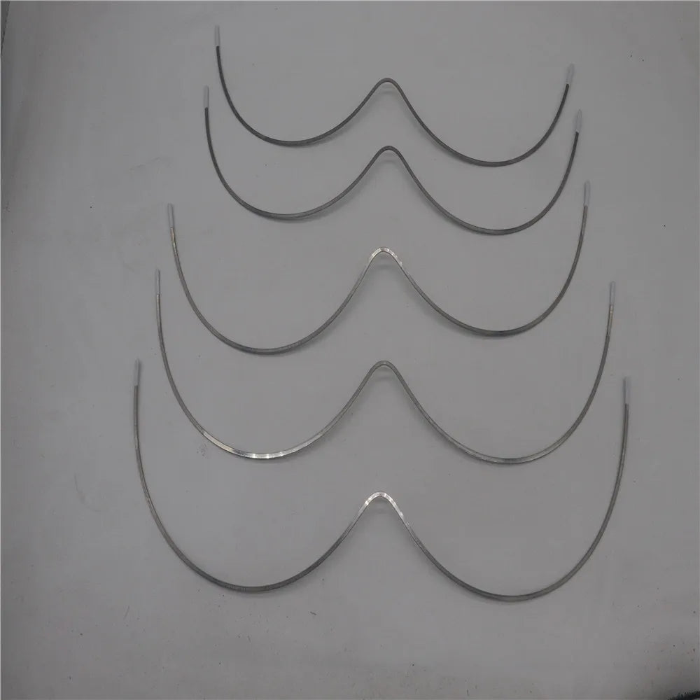3 Pairs W-Shape Stainless Steel Underwires - Shaping Underwires for Bras & Swimwear