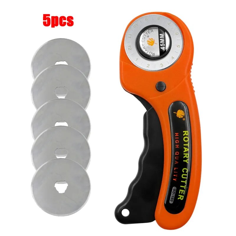 Rotary Cutter 45mm diametre - For Leather,Fabric, Cutting Tool Leather