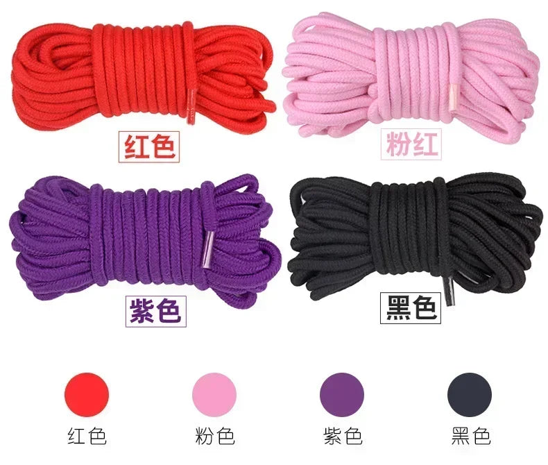 10 Meters 8mm Soft Cotton Drawstring Cord - For Hoodies, Joggers & Waistbands
