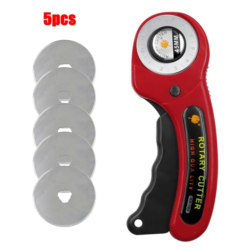 Rotary Cutter 45mm diametre - For Leather,Fabric, Cutting Tool Leather