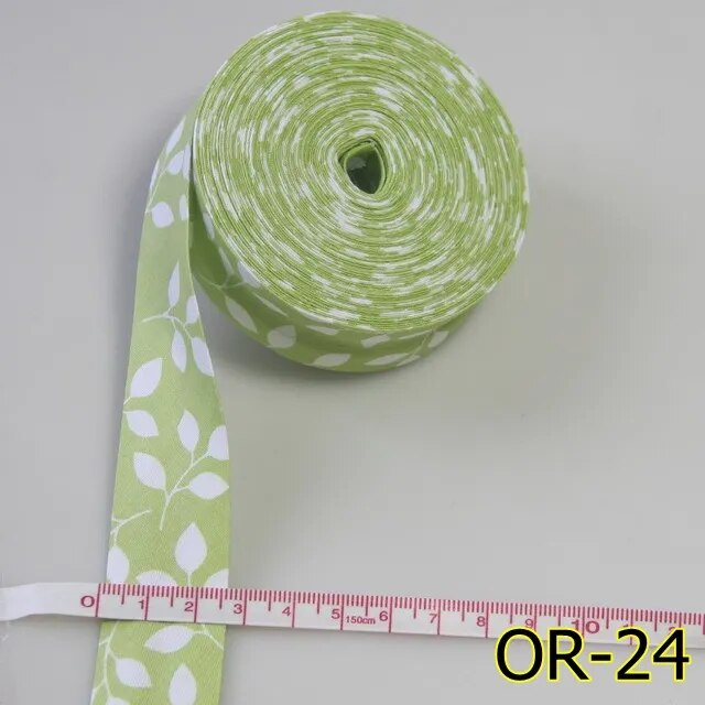 Printed Cotton Bias Binding - 25mm(1") Width / 5meters lot