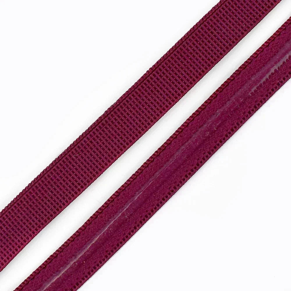 1, 3, 5 or 10 Meters 10mm Bra Strap Elastic with Silicone Non-Slip Strip