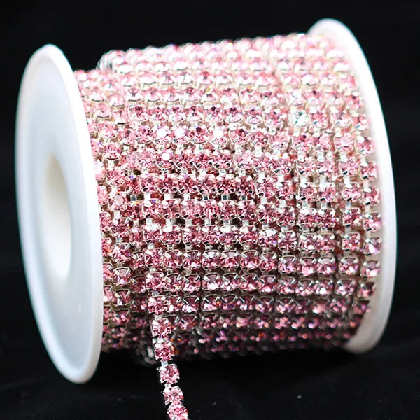 Rhinestone Apparel Embellishment: Sew or Glue 1 yard or 10 yards