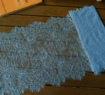 3 Meters Wide Eyelash Lace 35cm - Chantilly Lace Trim for Garments