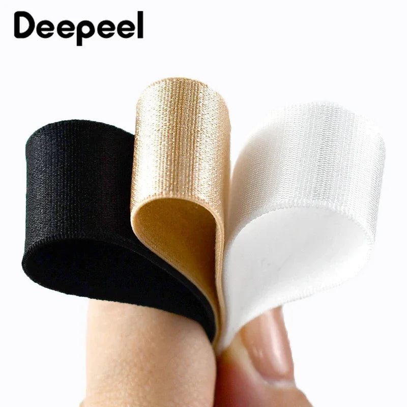 10 Meters Plain Elastic Band - For Bra Straps & Waistbands (6-30mm)