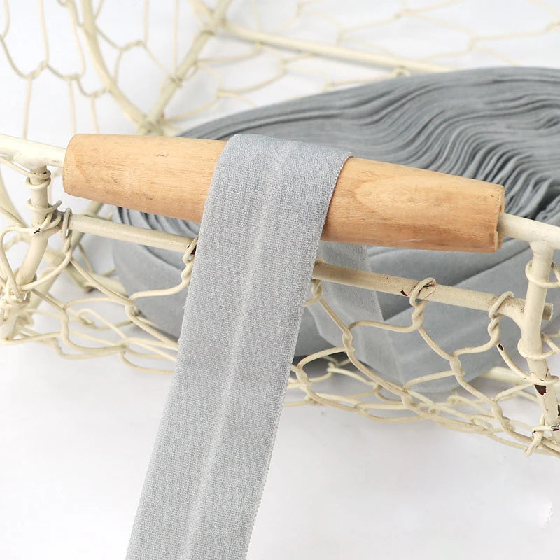 10M 2Cm Edge Sewing Ribbon Elastic Bias Binding Tapes Patchwork Quilting Fold Over Bands For DIY Garment Hem Sleeve Sewing Trims