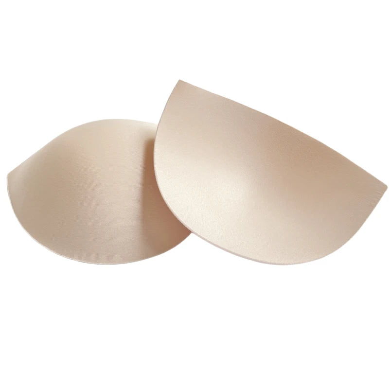 4 Pairs Breathable foam Bra Pads - Soft Chest Cups for Swimwear & Dresses (S-XXXL)