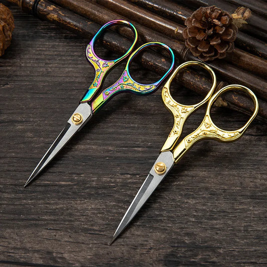 Scissors - Vintage Plum -  Small Embroidery Scissors`