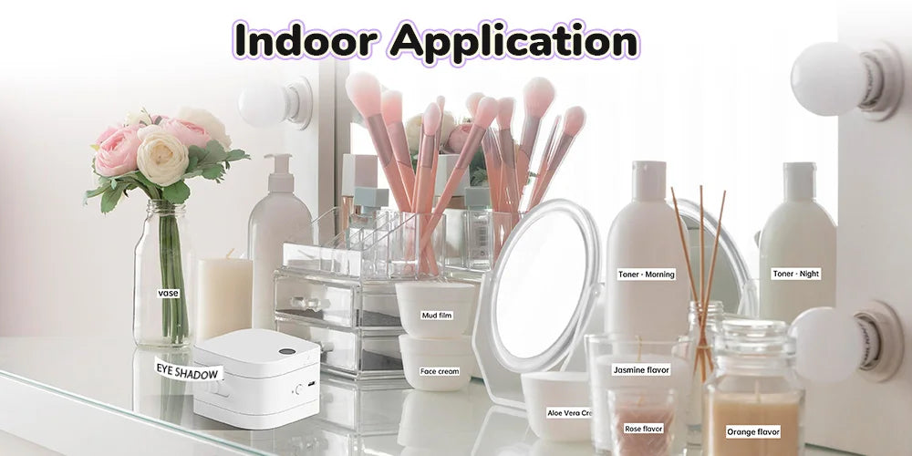 P12 PRO Label Maker Machine - Bluetooth Inkless Label Printer for Fabric & Satin Ribbon