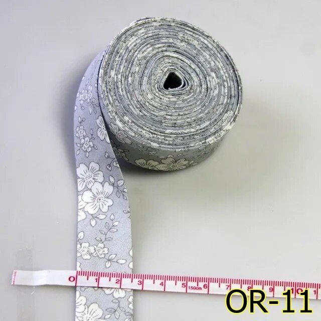 Printed Cotton Bias Binding - 25mm(1") Width / 5meters lot