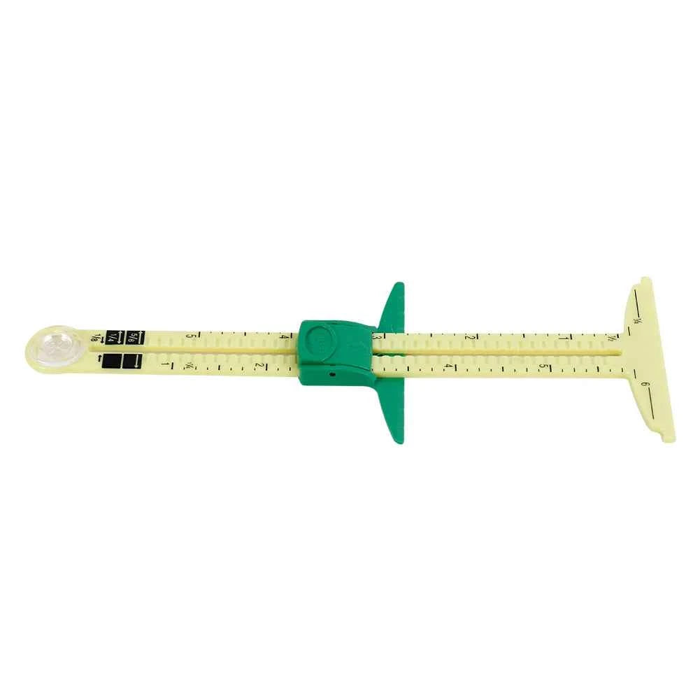 5-IN-1 Sewing Seam Ruler - Multi-Function Measuring Gauge for Quilting & Pattern Drafting