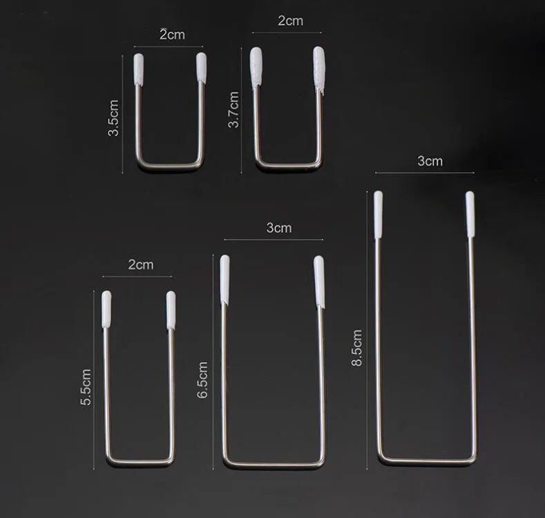 5pcs V-Shape Stainless Steel Underwires - Shaping Underwires for Bras & Swimwear