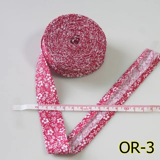 Printed Cotton Bias Binding - 25mm(1") Width / 5meters lot