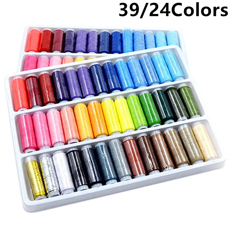 Polyester Sewing Thread 24pcs or 39pcs