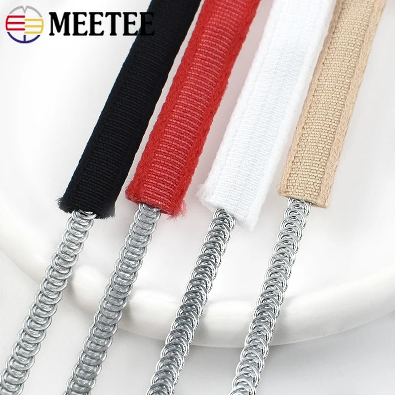 10mm Nylon Bra Underwire Casing - 5-20M Plush Channeling Tape for Lingerie