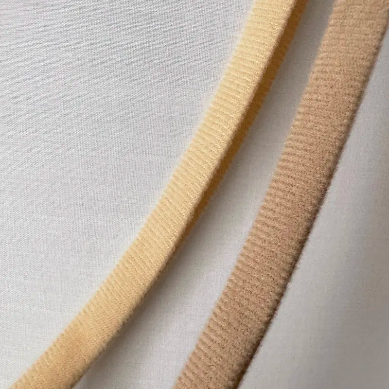 5 Yards Underwire Channeling Plush Tape 12mm - Soft Casing for Bra Underwires