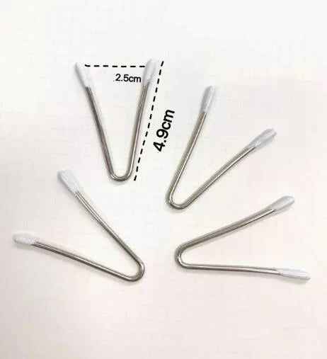 5pcs V-Shape Stainless Steel Underwires - Shaping Underwires for Bras & Swimwear
