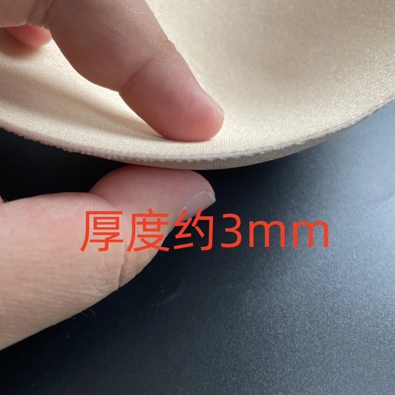4 Pairs Breathable foam Bra Pads - Soft Chest Cups for Swimwear & Dresses (S-XXXL)