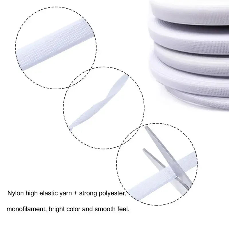 Polyester Boning 5 Meters - Multiple Widths (6mm-15mm) for Corsets, Bras & Wedding Dresses