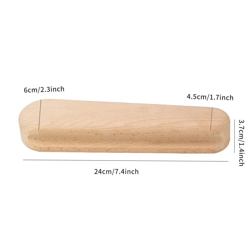 High Quality Beech Wood Tailors Clapper Professional Double Sided Pressing Pad for Quilting Sewing Ironing Fabric Accessories