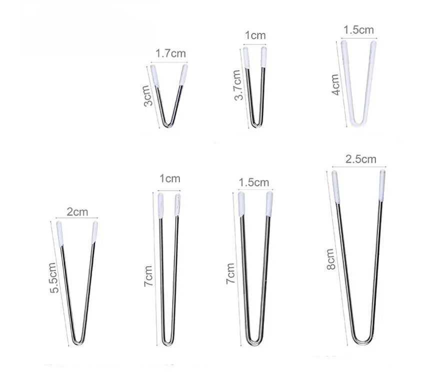 5pcs V-Shape Stainless Steel Underwires - Shaping Underwires for Bras & Swimwear