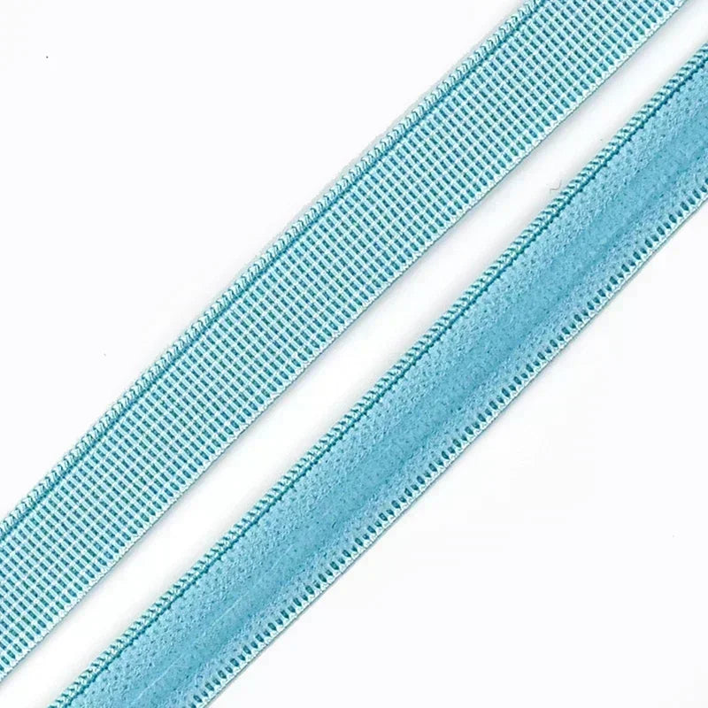 1, 3, 5 or 10 Meters 10mm Bra Strap Elastic with Silicone Non-Slip Strip