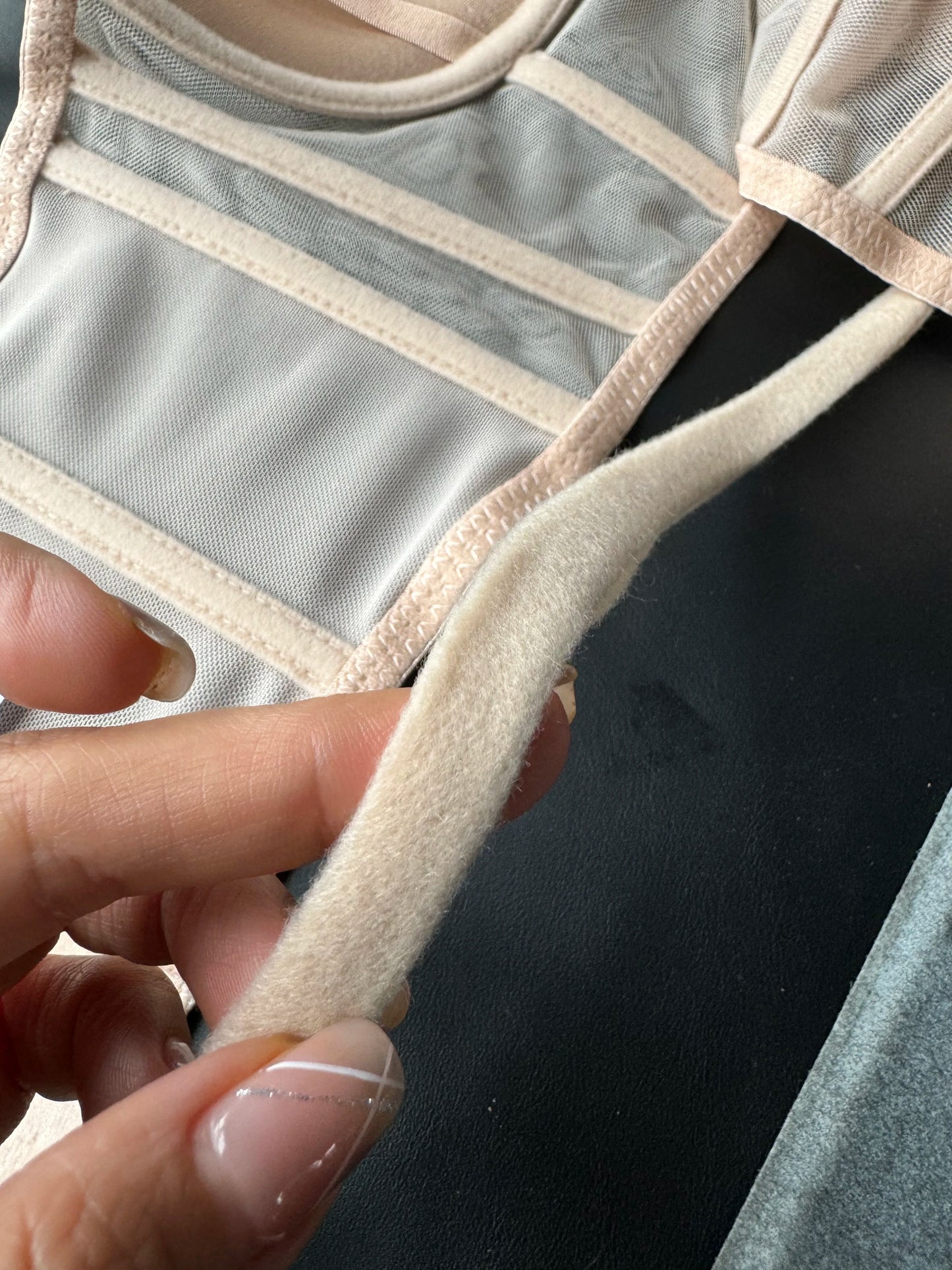 5 Yards Underwire Channeling Plush Tape 12mm - Soft Casing for Bra Underwires