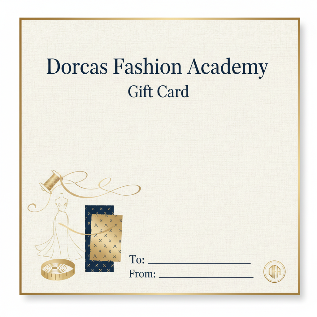 Dorcas Fashion Academy Gift Card