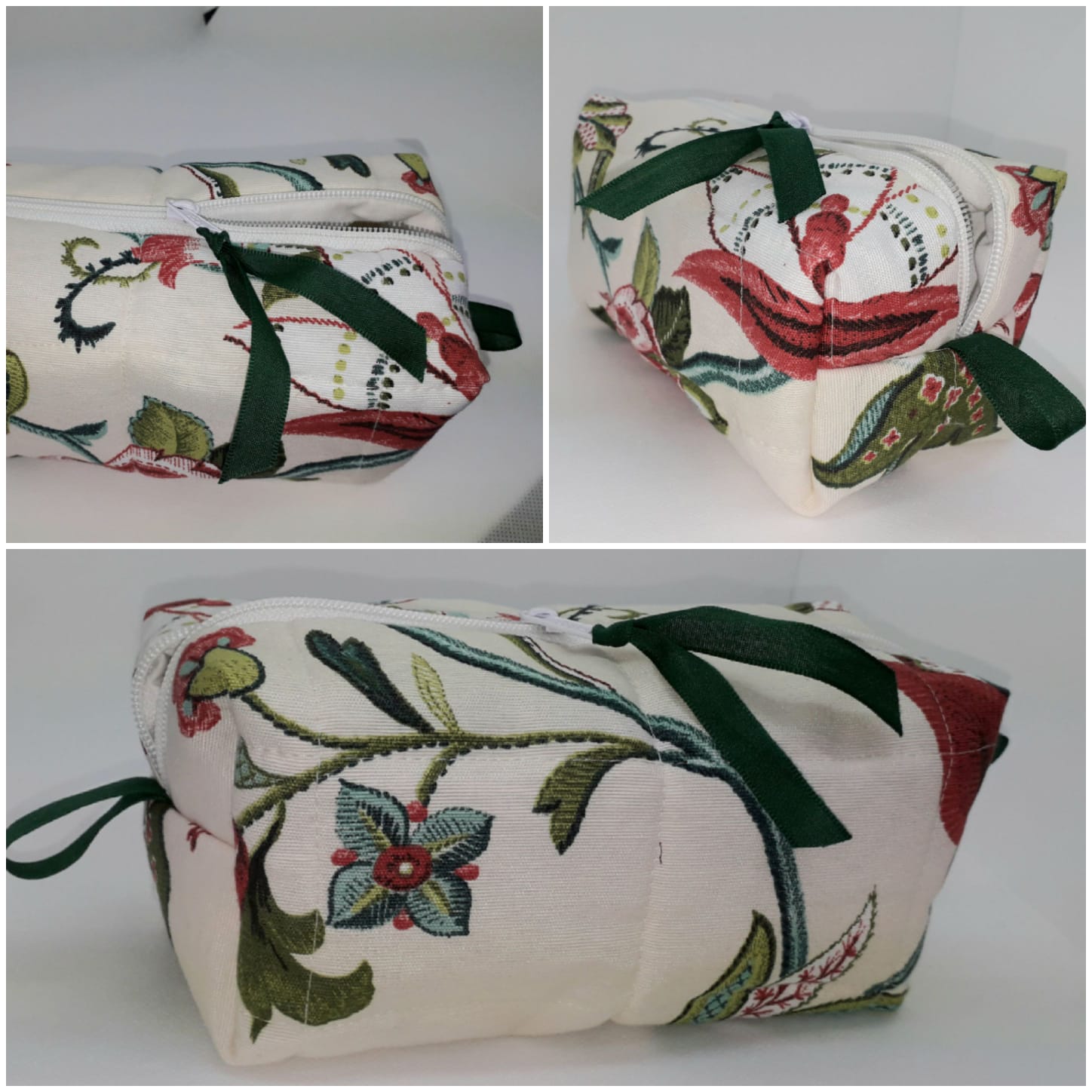 PADDED COSMETIC/ MAKE UP BAG - SEWING PDF PATTERNS AND INSTRUCTIONS