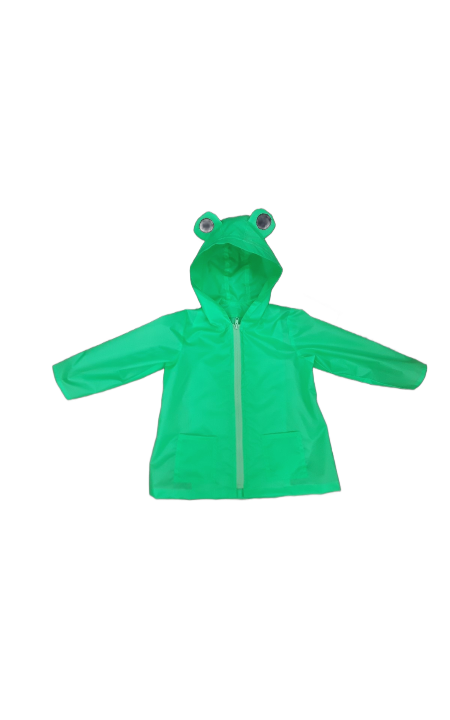 CHILDRENS FROGGY RAINCOAT PDF SEWING PATTERN & TUTORIAL - 6m-24m & 2y to 8y