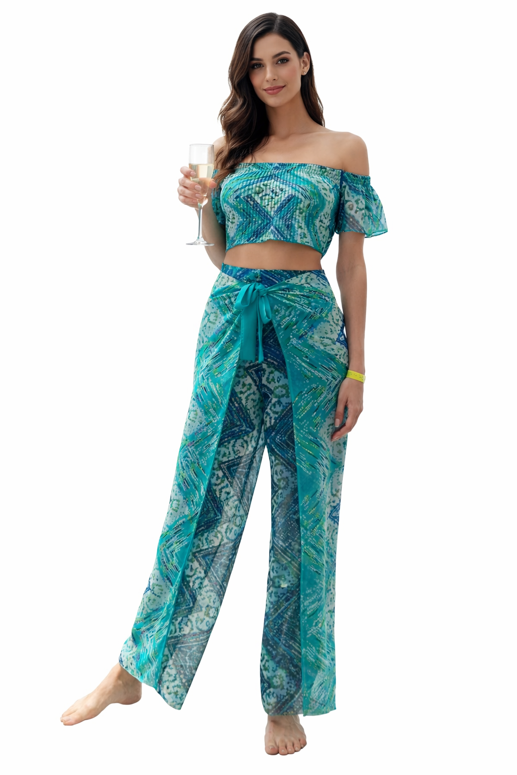 Ladies Wrap Around Trousers PDF Sewing Pattern & Instructions - S-L