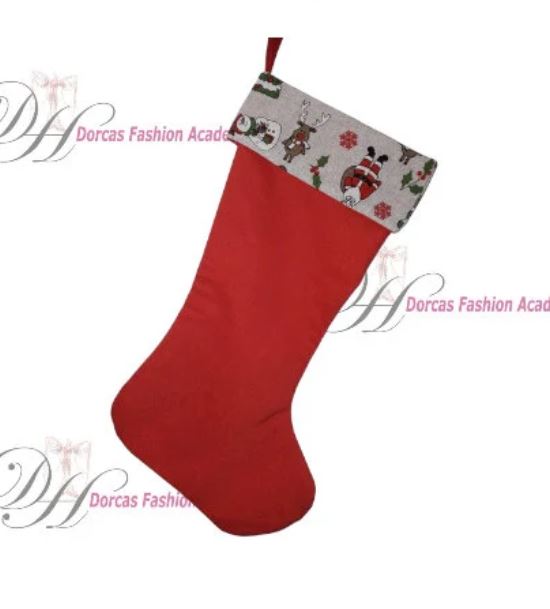 CHRISTMAS STOCKING PDF SEWING PATTERNS & TUTORIAL